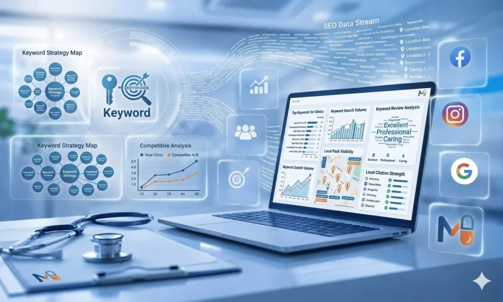 SEO محلي للعيادات