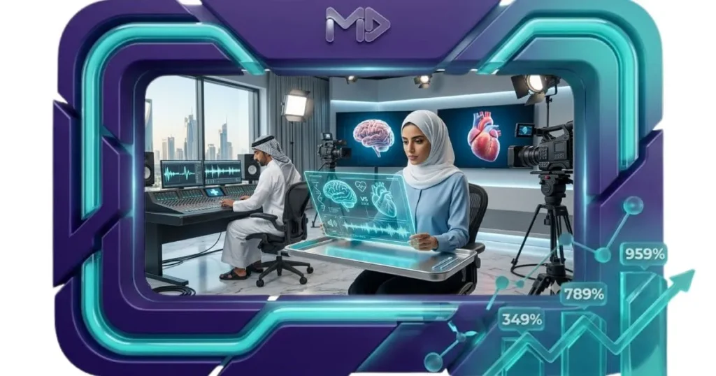 صناعة محتوى للعيادات